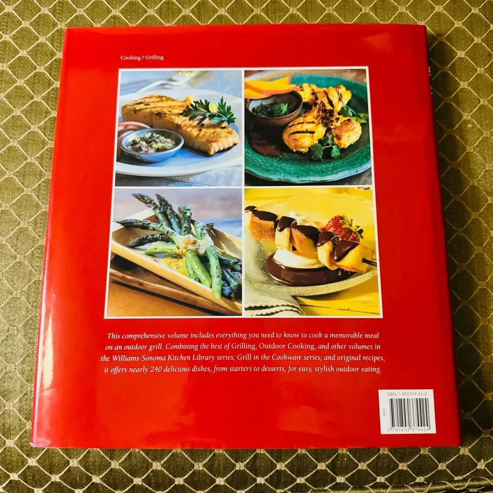 Williams Sonoma Complete Grilling Cookbook Best Of Outdoor Cooking Hardcover